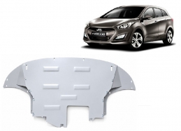 Aluminium Unterfahrschutz für Motor und Getriebe für den Hyundai i30 (2017-2026)