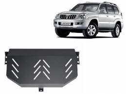 Stahlschutz für Treibstofftank der Marke Toyota Land Cruiser J120 - nur für 3 türer modell  (2002-2009)