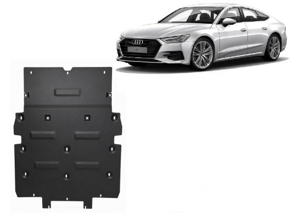 Unterfahrschutz für Motor der Marke Audi A7