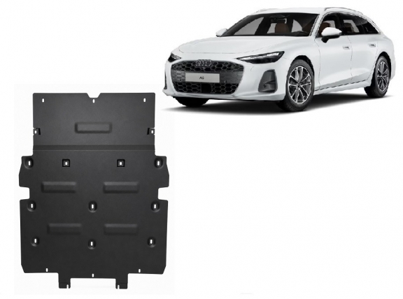 Unterfahrschutz für Motor der Marke Audi A6