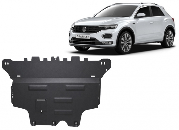 Unterfahrschutz für Motor der Marke Volkswagen T-Roc 