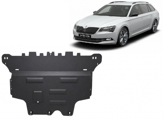 Unterfahrschutz für Motor der Marke Skoda Superb 