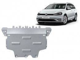 Aluminium Unterfahrschutz für Motor und Getriebe für den VW Golf 7 (2012-2021)