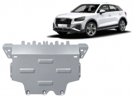Aluminium Unterfahrschutz für Motor und Getriebe für den Audi Q2 (2021-2026)