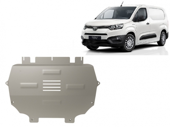 Aluminium  Unterfahrschutz Toyota Proace City 
