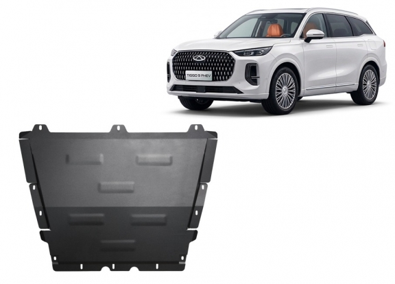Unterfahrschutz für Motor der Chery Tiggo 9
