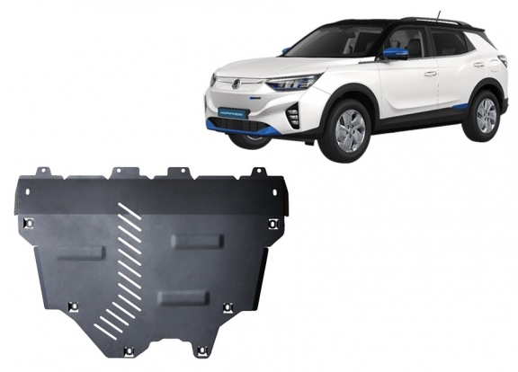 Unterfahrschutz für Motor der KGM Korando EV 