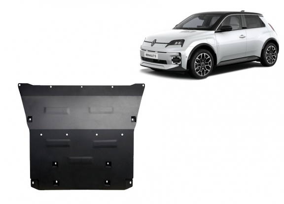 Unterfahrschutz für Motor der Marke Renault 5 E-Tech
