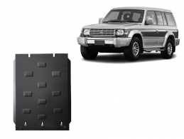 Getriebe schutz aus Stahl für  Mitsubishi Pajero 2 (1991-1999)