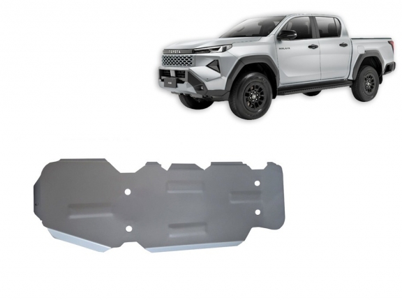 Aluminium schutz für Treibstofftank der Marke  Toyota Hilux