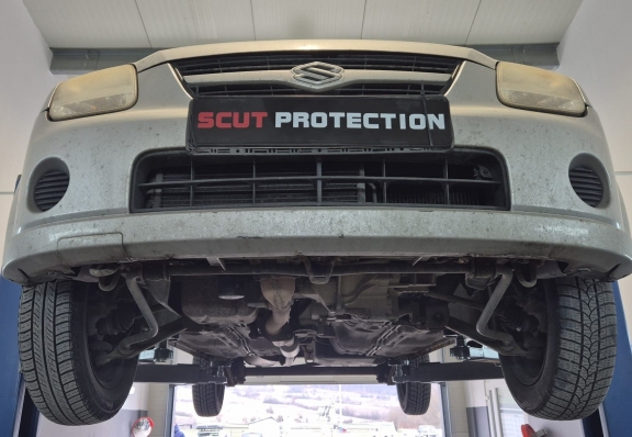 Unterfahrschutz für Motor und Getriebe aus Stahl für  Suzuki Ignis