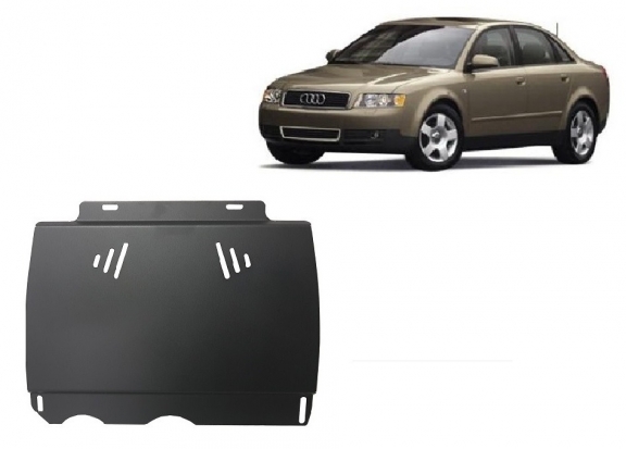 Unterfahrschutz für Schaltgetriebe aus Stahl für   Audi A4  B6