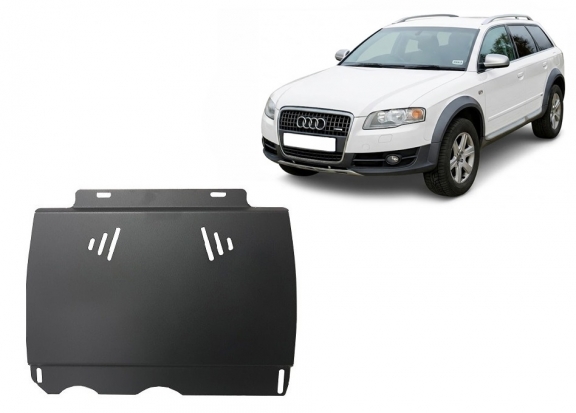 Unterfahrschutz für Schaltgetriebe aus Stahl für   Audi A4  B7 All Road