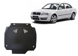 Unterfahrschutz aus Stahl für Automatikgetriebe der Marke Skoda Superb (2001-2008)
