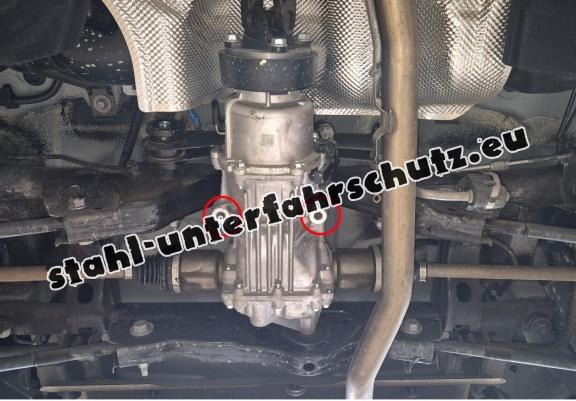 Aluminium Differentialschutz für  Dacia Duster 4x4
