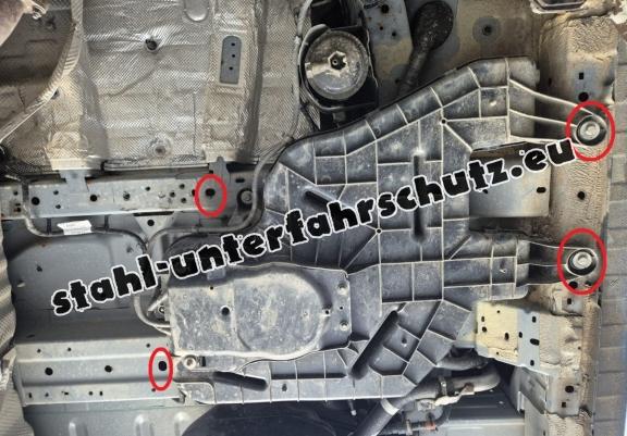 Stahlschutz für AdBluetank der Marke Ford Transit Custom