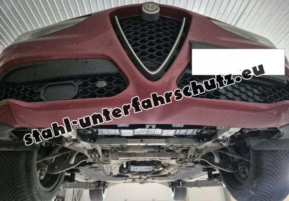 Unterfahrschutz für Motor  und Getriebe für den Alfa Romeo Stelvio
