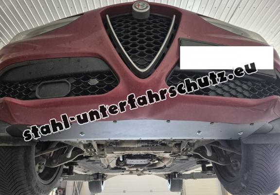 Unterfahrschutz für Motor  und Getriebe für den Alfa Romeo Stelvio