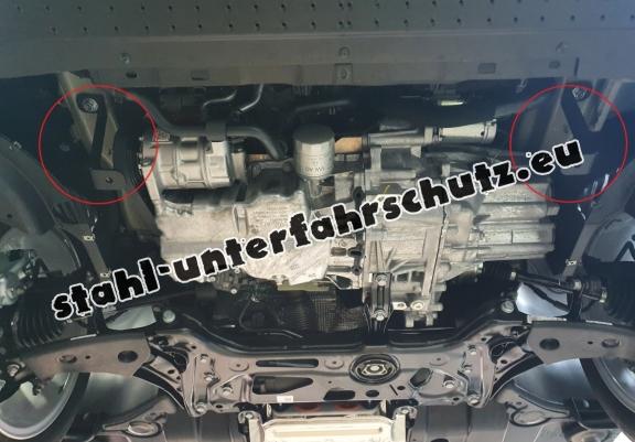 Unterfahrschutz für Motor der Marke Audi A3