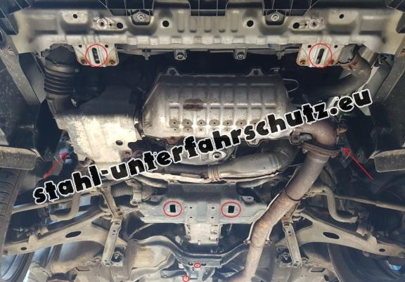 Unterfahrschutz für Motor der Marke Subaru Legacy IV