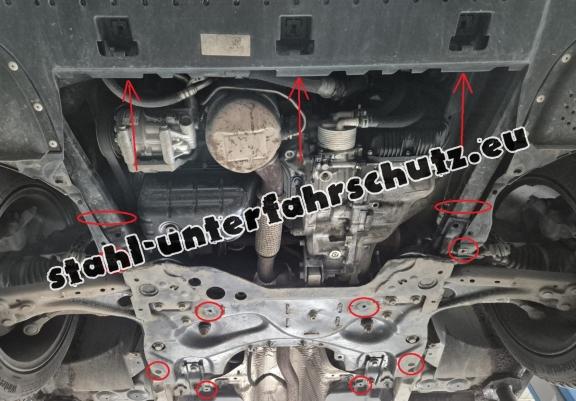 Unterfahrschutz für Motor der Marke Citroen DS7 Crossback