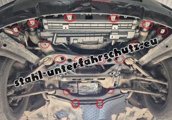 Unterfahrschutz für Motor der Marke  Mercedes GLK X204