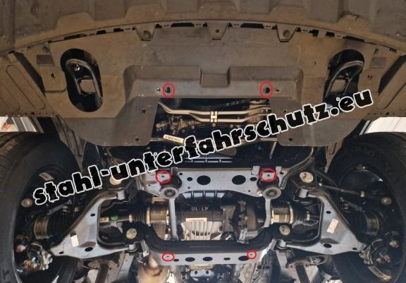 Aluminium Unterfahrschutz Evo Cross 4 