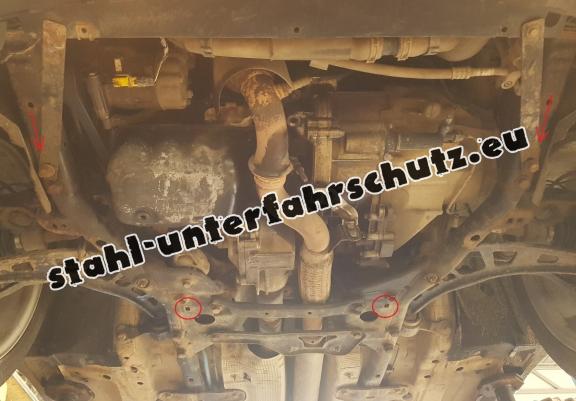 Unterfahrschutz für Motor und Getriebe aus Stahl für Mini Paceman R61