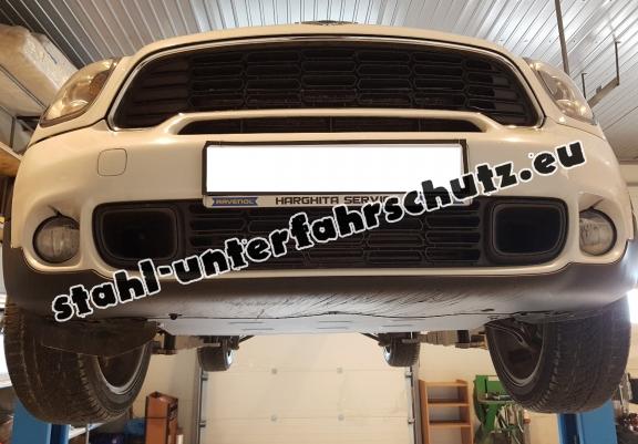 Unterfahrschutz für Motor und Getriebe aus Stahl für Mini Paceman R61