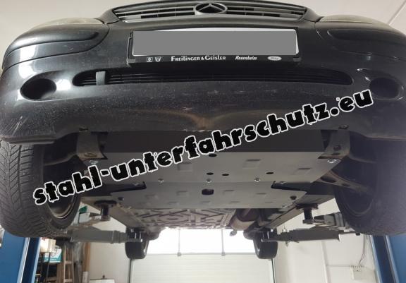 Unterfahrschutz für Motor und Getriebe aus Stahl für  Mercedes Vaneo W414