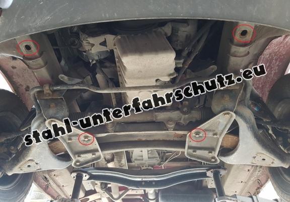 Unterfahrschutz für Motor der Marke Mercedes Sprinter