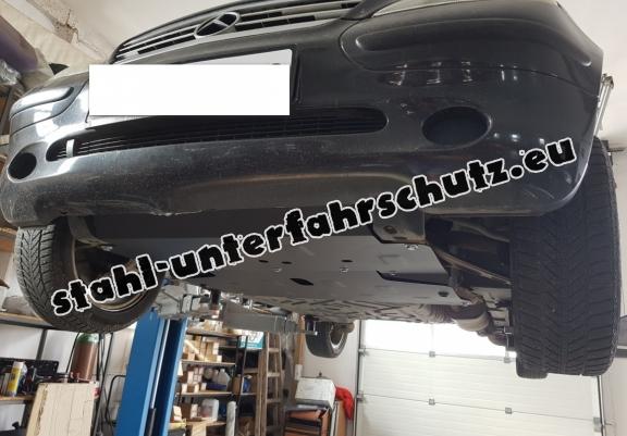 Unterfahrschutz für Motor und Getriebe aus Stahl für  Mercedes Vaneo W414