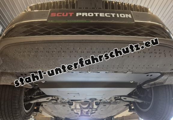 Unterfahrschutz für Motor und Getriebe aus Stahl für  Skoda Octavia 3 - Automatikgetriebe