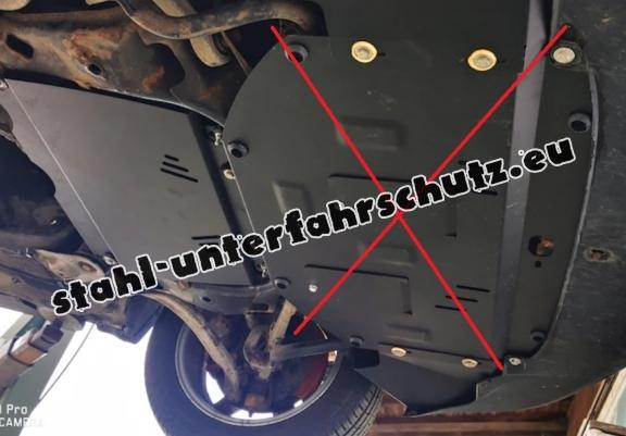 Unterfahrschutz aus Stahl für Automatikgetriebe der Marke VW Passat B5, B5.5
