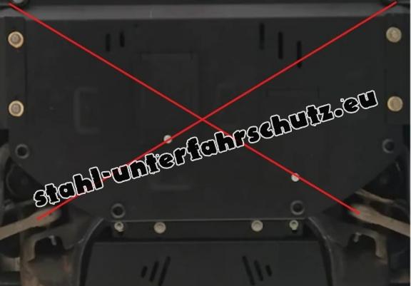 Unterfahrschutz aus Stahl für Automatikgetriebe der Marke VW Passat B5, B5.5