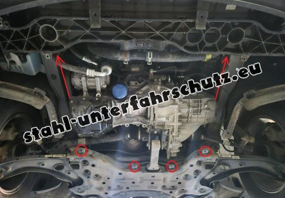 Unterfahrschutz für Motor der Marke Hyundai IX35