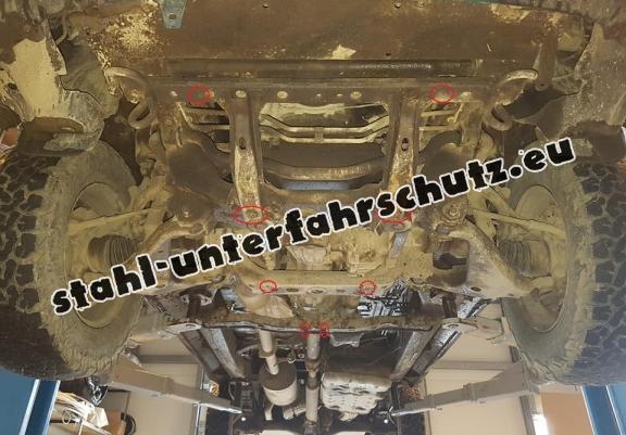 Stahl Getriebe Schutz für  Toyota Hilux Revo