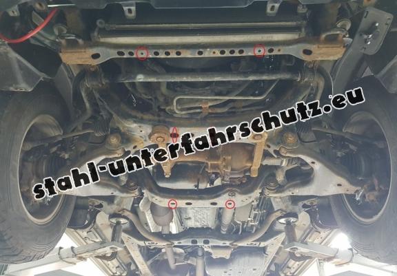 Unterfahrschutz für Motor der Marke Toyota Land Cruiser 150