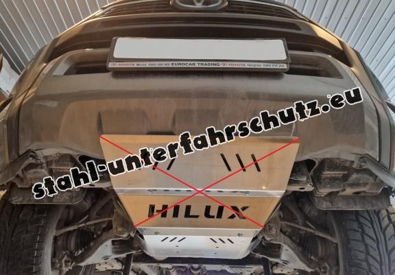 Aluminium Unterfahrschutz für Motor der Marke Toyota Hilux Invincible