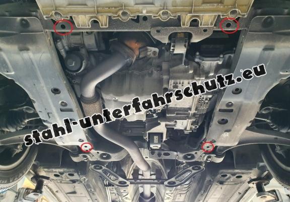 Unterfahrschutz für Motor der Opel Zafira C