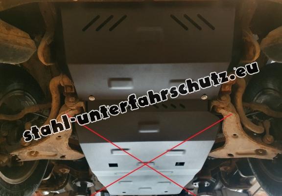 Kühlerschutz für unten aus Stahl für Fiat Fullback