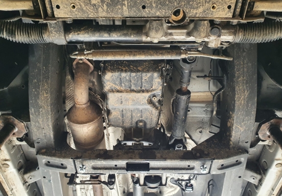 Stahl Getriebe Schutz für Ssangyong Musso Grand