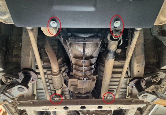 Stahl Getriebe Schutz für Hyundai Terracan