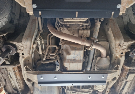 Getriebe schutz aus Stahl für  Mitsubishi Pajero 3 (V60, V70) Vers. 2.0