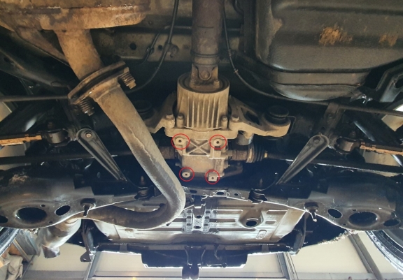 Stahl Differentialschutz für  Toyota RAV 4