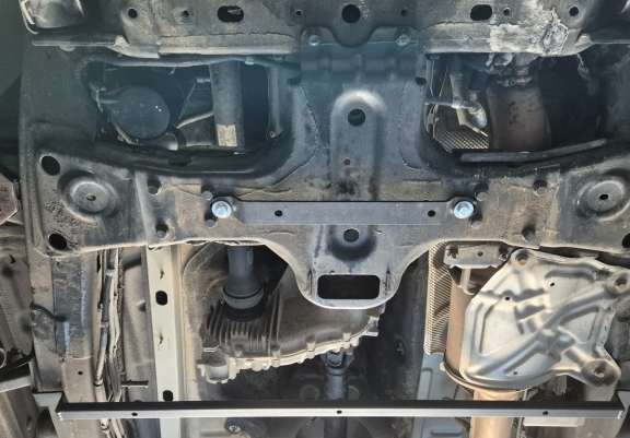 Unterfahrschutz für Getriebe und Differential aus Volkswagen Amarok -  V6 automat
