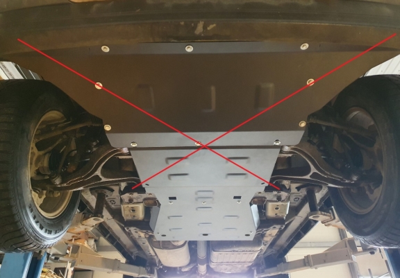 Getriebe schutz aus Stahl für  Jeep Grand Cherokee