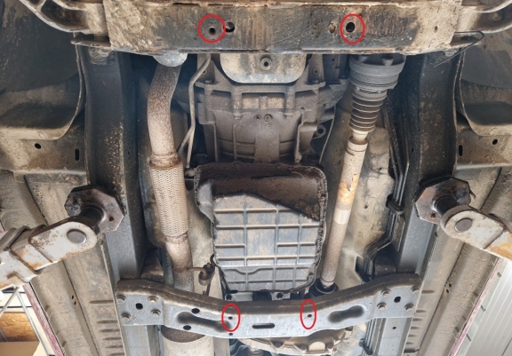 Getriebe schutz aus Stahl für Jeep Cherokee - KJ