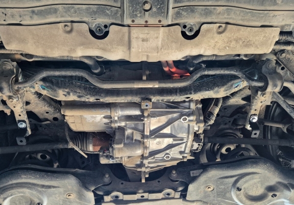 Unterfahrschuzt für Elektromotor hinten Tesla Model Y AWD