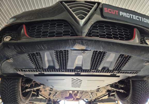 Unterfahrschutz für Motor der Marke Alfa Romeo Giulietta